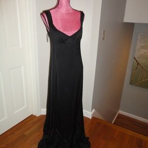 Narciso Rodriguez Black Gown Dress - CBK Carolyn Bessette Kennedy Style